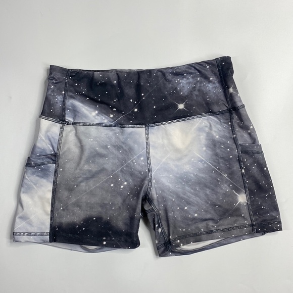 Munvot Space Galaxy Work Out Shorts XL - Picture 1 of 8